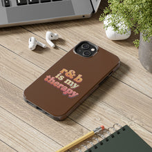 Load image into Gallery viewer, r&b is my therapy phone case