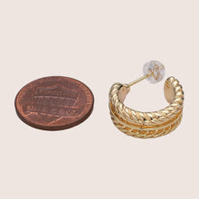 Load image into Gallery viewer, Chunky Hoops