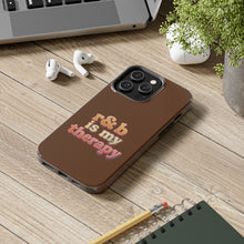 Load image into Gallery viewer, r&b is my therapy phone case