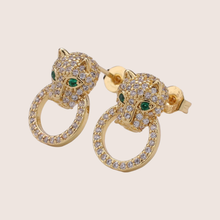 Load image into Gallery viewer, Panther Earrings
