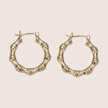 Load image into Gallery viewer, Bamboo Hoops