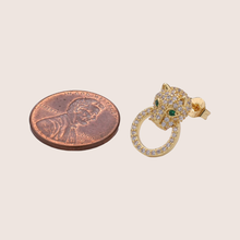 Load image into Gallery viewer, Panther Earrings
