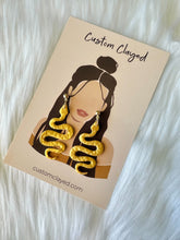 Load image into Gallery viewer, Hammered Gold Snakes