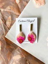 Load image into Gallery viewer, Pressed Flower Dangles (Style 1)