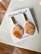 Load image into Gallery viewer, Pressed Flower Dangles (Style 2)