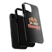 Load image into Gallery viewer, r&amp;b is my therapy phone case

