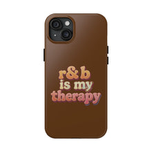 Load image into Gallery viewer, r&amp;b is my therapy phone case
