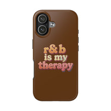 Load image into Gallery viewer, r&amp;b is my therapy phone case
