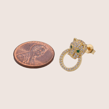 Load image into Gallery viewer, Panther Earrings
