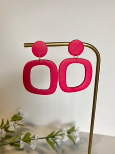 Abstract Square Hoops